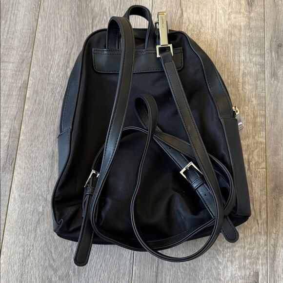 GUESSS Y2K Mini Black Nylon Backpack Small Travel Backpack